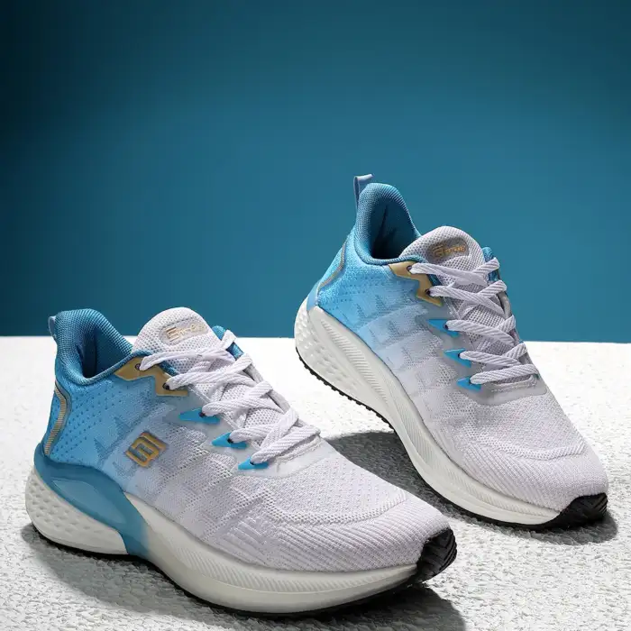 Birde Lace-up Knitting Lightweight Memory Foam Sports, Running, Walking & Gym Shoes For Men